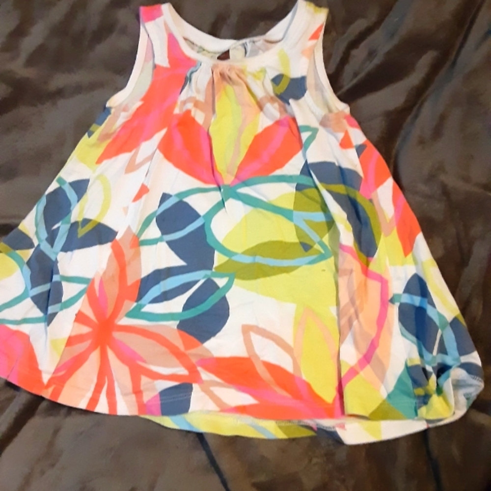12-18 MONTHS TEA FLORAL DRESS